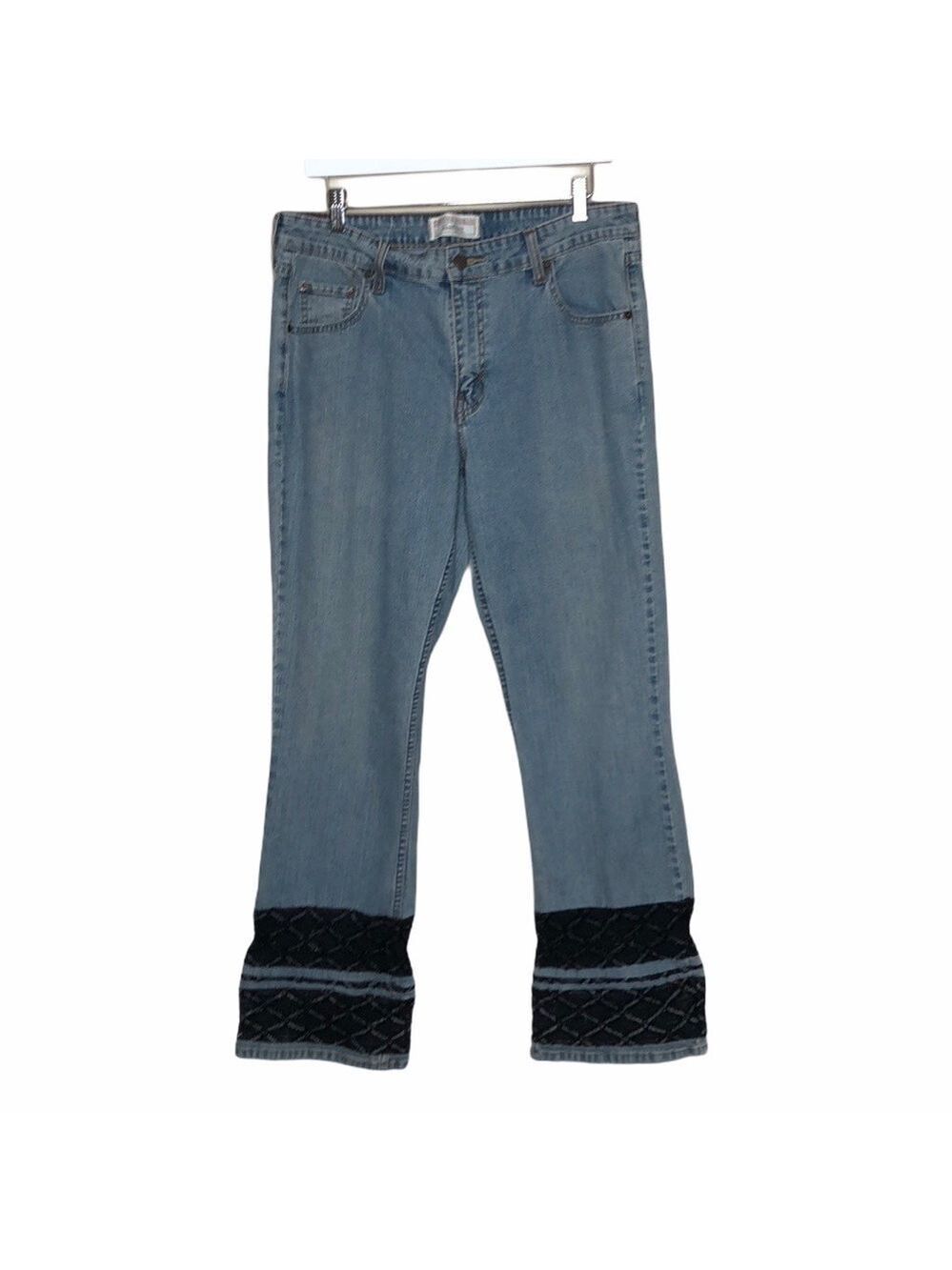 Levi’s re- made embellished bootcut jeans